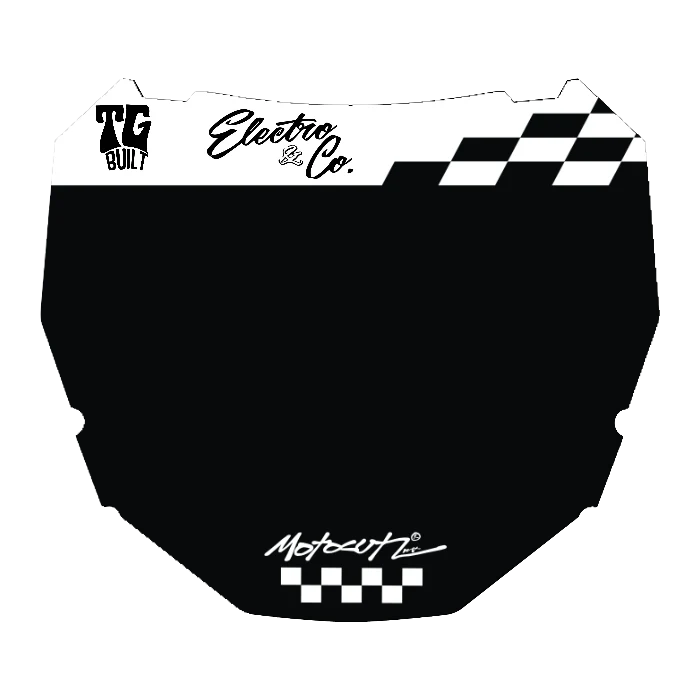 CUSTOM ODI NUMBER PLATE DECAL