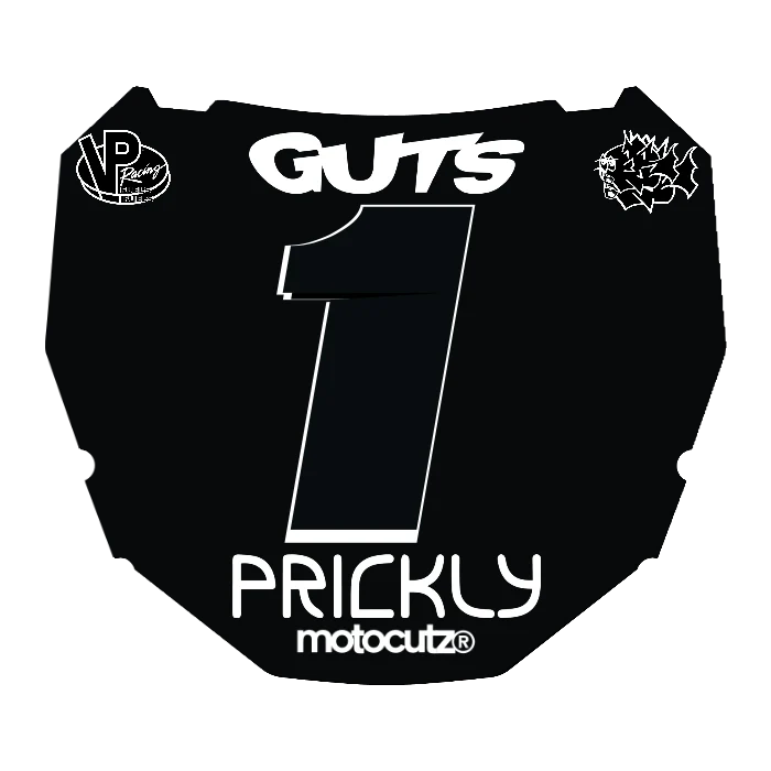 CUSTOM ODI NUMBER PLATE DECAL