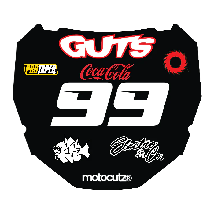CUSTOM ODI NUMBER PLATE DECAL