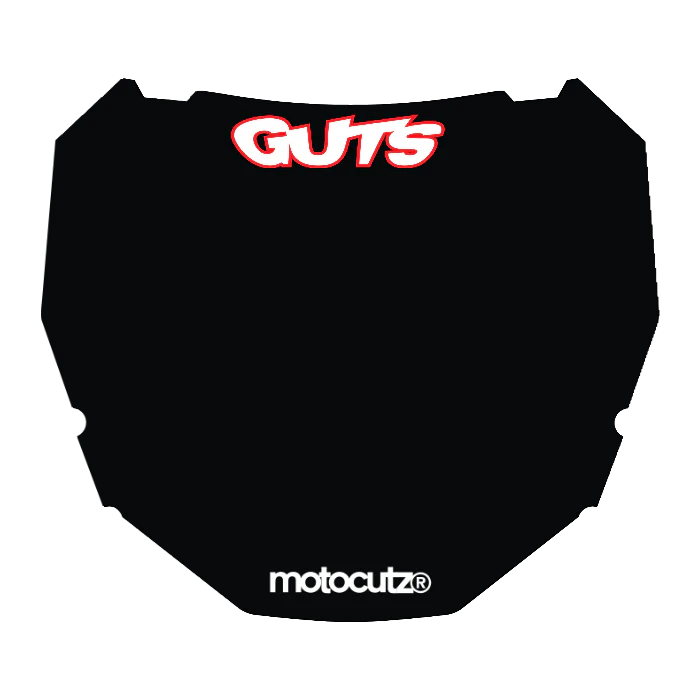 CUSTOM ODI NUMBER PLATE DECAL