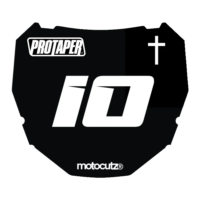 CUSTOM ODI NUMBER PLATE DECAL