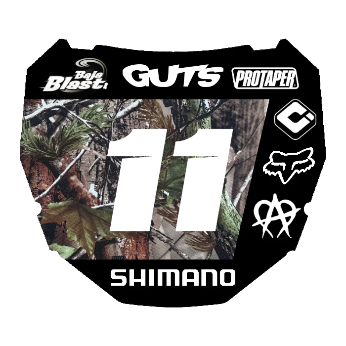 CUSTOM ODI NUMBER PLATE DECAL
