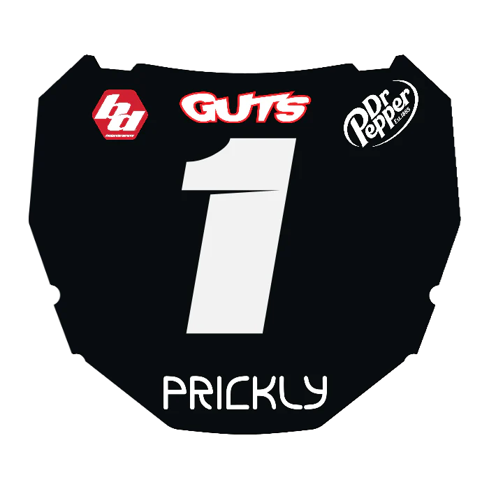 CUSTOM ODI NUMBER PLATE DECAL