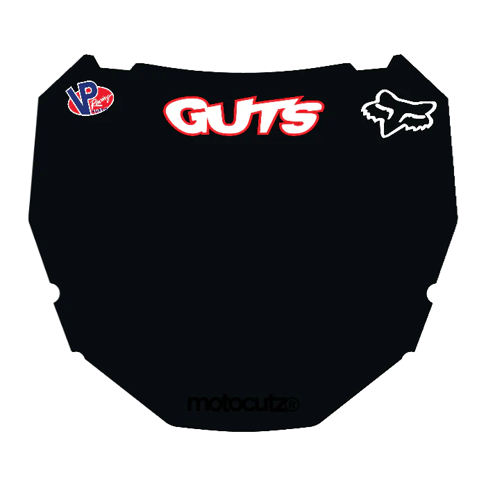 CUSTOM ODI NUMBER PLATE DECAL