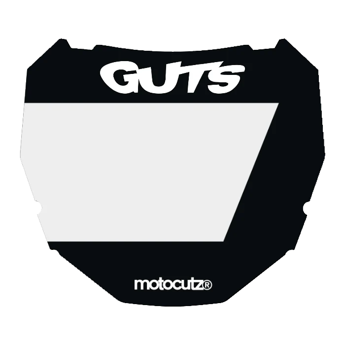 CUSTOM ODI NUMBER PLATE DECAL