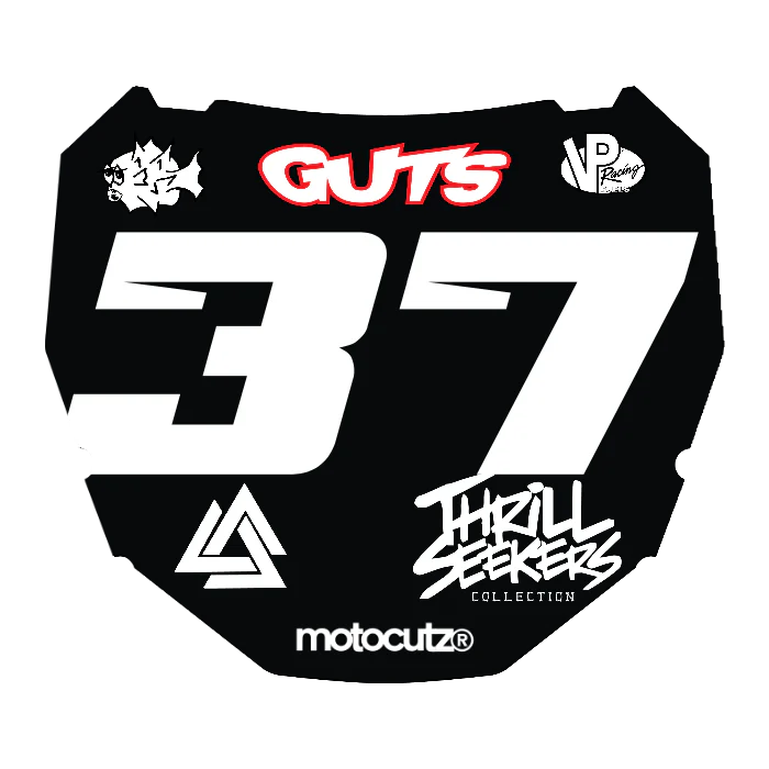 CUSTOM ODI NUMBER PLATE DECAL