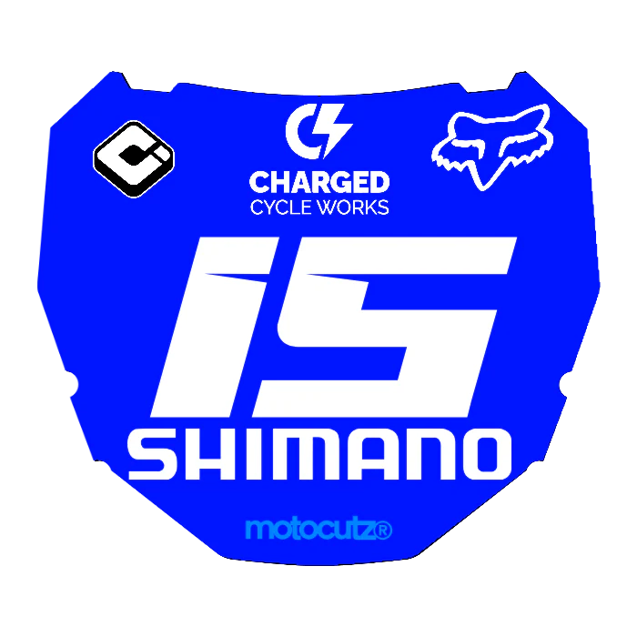 CUSTOM ODI NUMBER PLATE DECAL