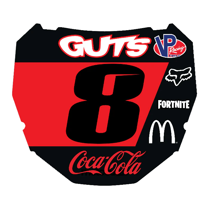 CUSTOM ODI NUMBER PLATE DECAL