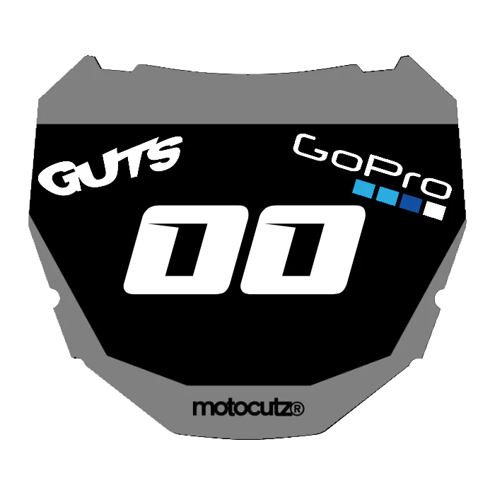 CUSTOM ODI NUMBER PLATE DECAL