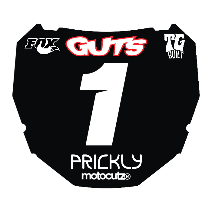 CUSTOM ODI NUMBER PLATE DECAL