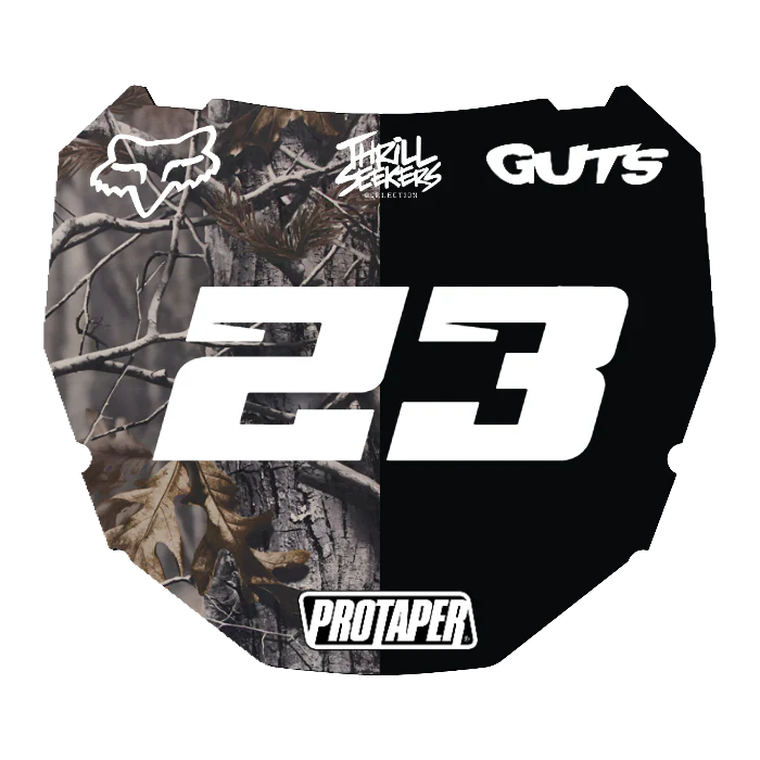 CUSTOM ODI NUMBER PLATE DECAL
