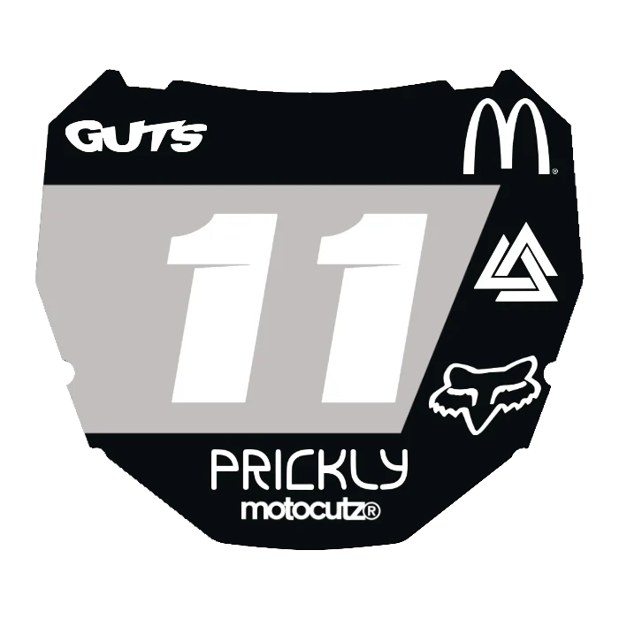 CUSTOM ODI NUMBER PLATE DECAL