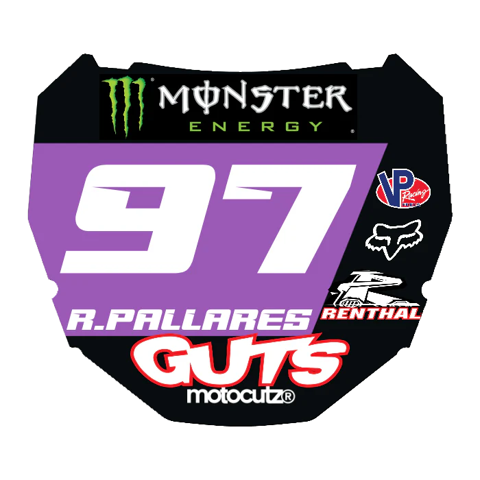 CUSTOM ODI NUMBER PLATE DECAL