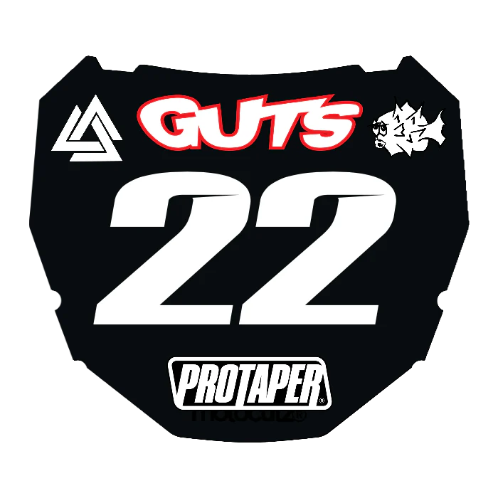 CUSTOM ODI NUMBER PLATE DECAL