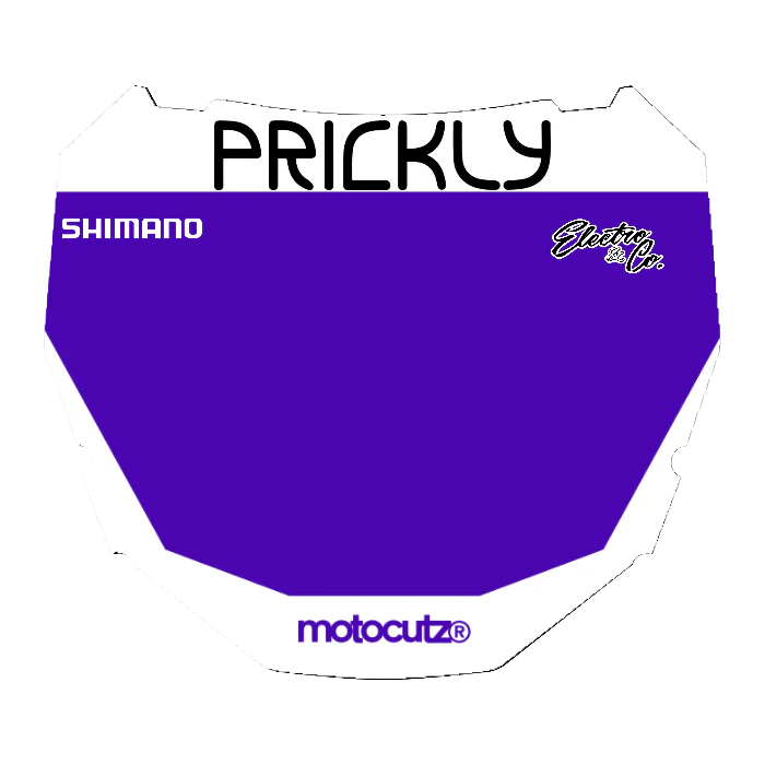 CUSTOM ODI NUMBER PLATE DECAL